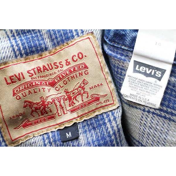 Levi's（リーバイス） 90s USA製 70699 チェック ネルライナー デニム