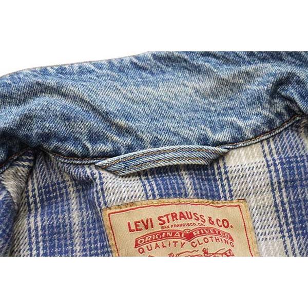 Levi's（リーバイス） 90s USA製 70699 チェック ネルライナー デニム