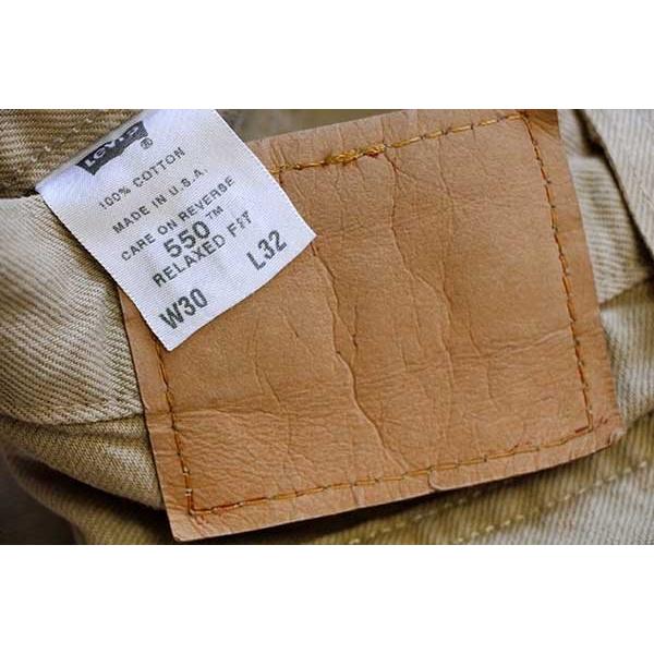 Levi's（リーバイス） 00s USA製 550 カラーデニムパンツ 後染め