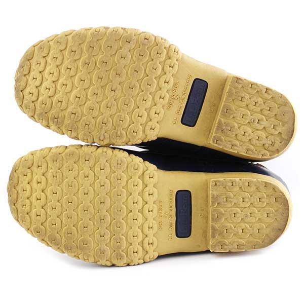 L.L.Bean USA製 6ホール ビーンブーツ タン×ネイビー☆オールド L.L.Bean USA製 6ホール ビーンブーツ タン×ネイビー☆オールド