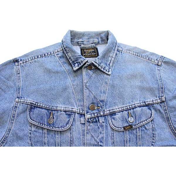 Lee（リー） RIDER JACKET デニムジャケット 4ポケット L☆ユーロ