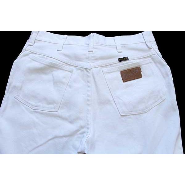 Wrangler 80s Wranglerラングラー フレア ホワイト デニムパンツ Wrangler 80s Wranglerラングラー フレア ホワイト デニムパンツ