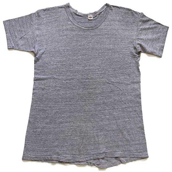 60s USA製 Russell Southernラッセルサウザン 無地 コットンTシャツ