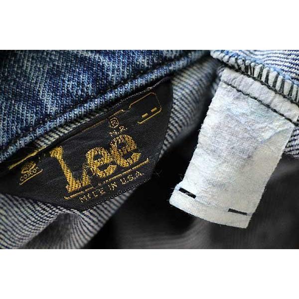 Lee（リー） 70s USA製 デニム ブッシュジャケット☆ビンテージ