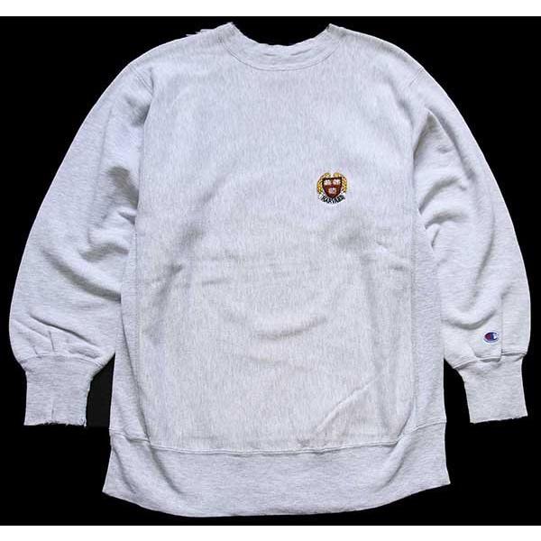 90s vintage バナリパ チャンピオン シングルステッチ アメリカ製 Champion（チャンピオン） 90s USA製 HARVARD 刺繍 リバースウィーブ