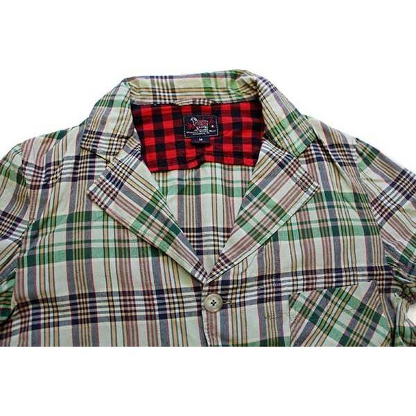 M*y様 Woolrich チェック柄ジャケット M WOOLRICH（ウールリッチ） イタリア製 マドラスチェック 3つボタン