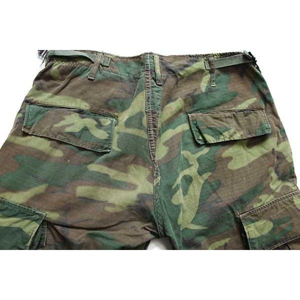 60s 米軍 U.S.ARMY ERDL グリーンリーフカモ ジャングルファティーグ