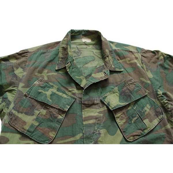 60s 米軍 USMC ERDL グリーンリーフカモ ジャングルファティーグ 60s 米軍 USMC ERDL グリーンリーフカモ ジャングルファティーグ