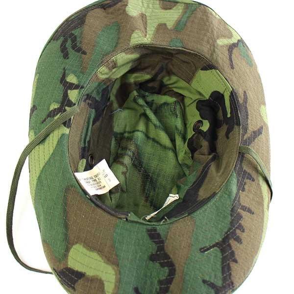 60s 米軍 U.S.ARMY グリーンリーフカモ ブーニーハット 6 7/8