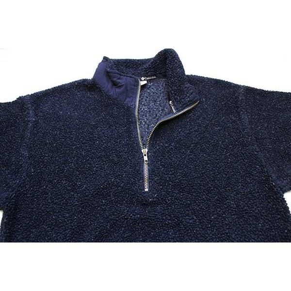 Columbia 90s USA製 Columbiaコロンビア ハーフジップ プル Columbia 90s USA製 Columbiaコロンビア ハーフジップ プル