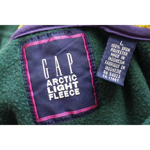 GAP 90s GAPギャップ ARCTIC LIGHT FLEECE バイカラー ハーフ GAP 90s GAPギャップ ARCTIC LIGHT FLEECE バイカラー ハーフ