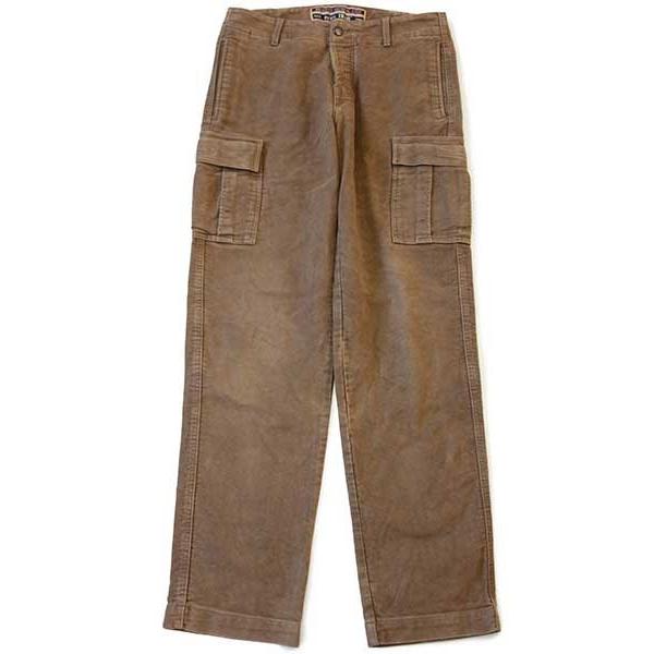 90s イタリア製 PACIFIC TRAIL コットン モールスキン カーゴパンツ