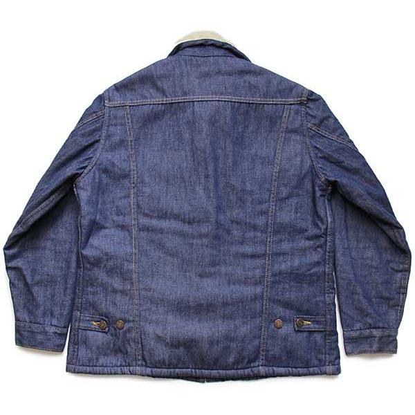 70s Sears ROEBUCKS ボアライナー バットダイ デニムジャケット 