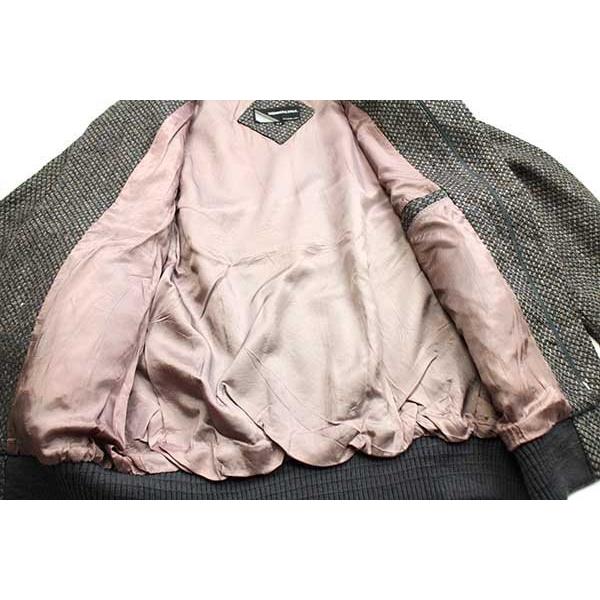 80s MEMBERS ONLYメンバーズオンリー ネップ入り ツイード ウール