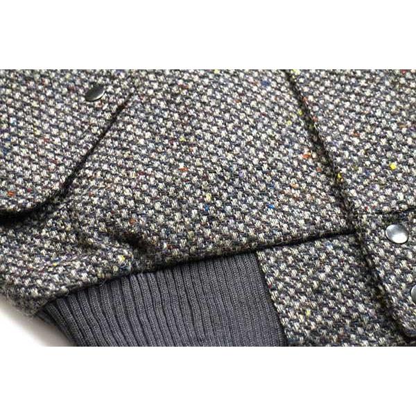 80s MEMBERS ONLYメンバーズオンリー ネップ入り ツイード ウール