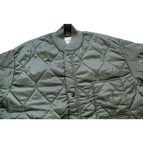 60s 米軍 USAF CWU-9/P ナイロン キルティング ライナージャケット