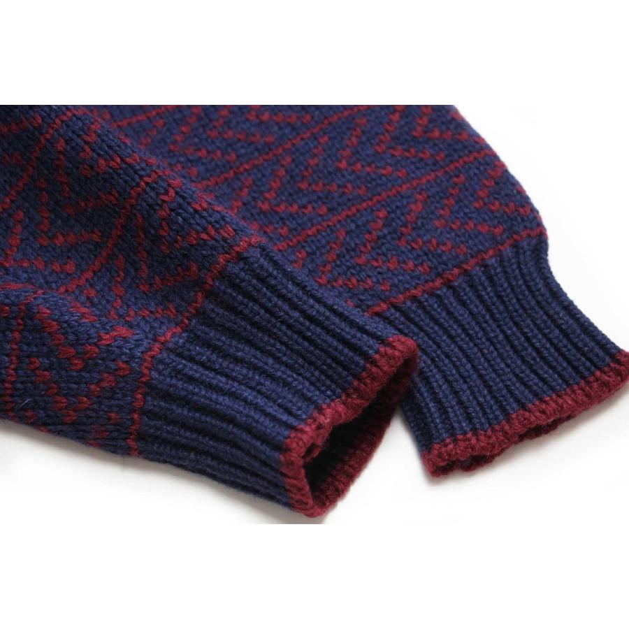GAP（ギャップ） 80s GAPギャップ 総柄 ウールニット セーター XL 
