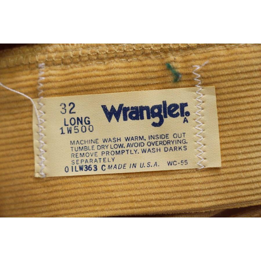 Wrangler デッドストック☆70s USA製 Wranglerラングラー 1W500 Wrangler デッドストック☆70s USA製 Wranglerラングラー 1W500