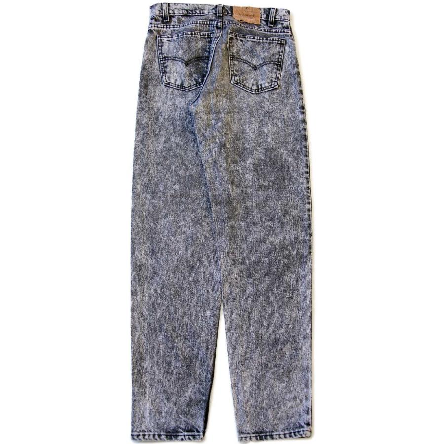 Levi's（リーバイス） 90s USA製 550 ケミカルウォッシュ ブラック