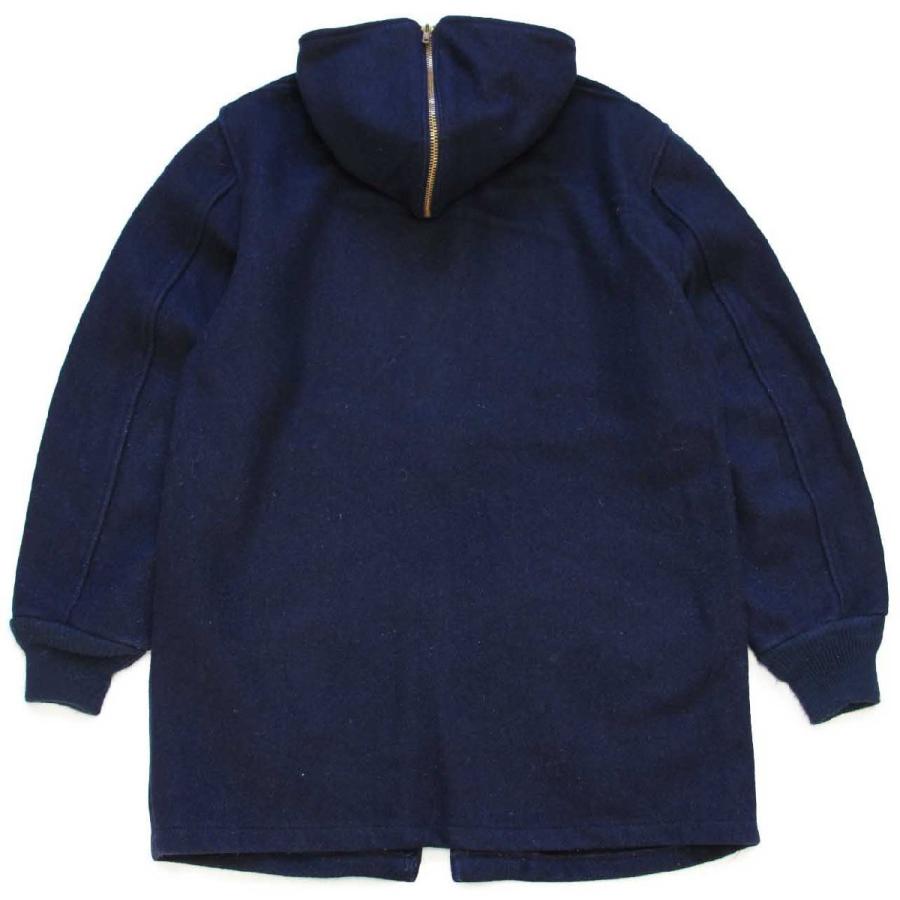 60s BARRY メルトン ウール カデットコート 紺 M☆ビンテージ 60s BARRY メルトン ウール カデットコート 紺 M☆ビンテージ