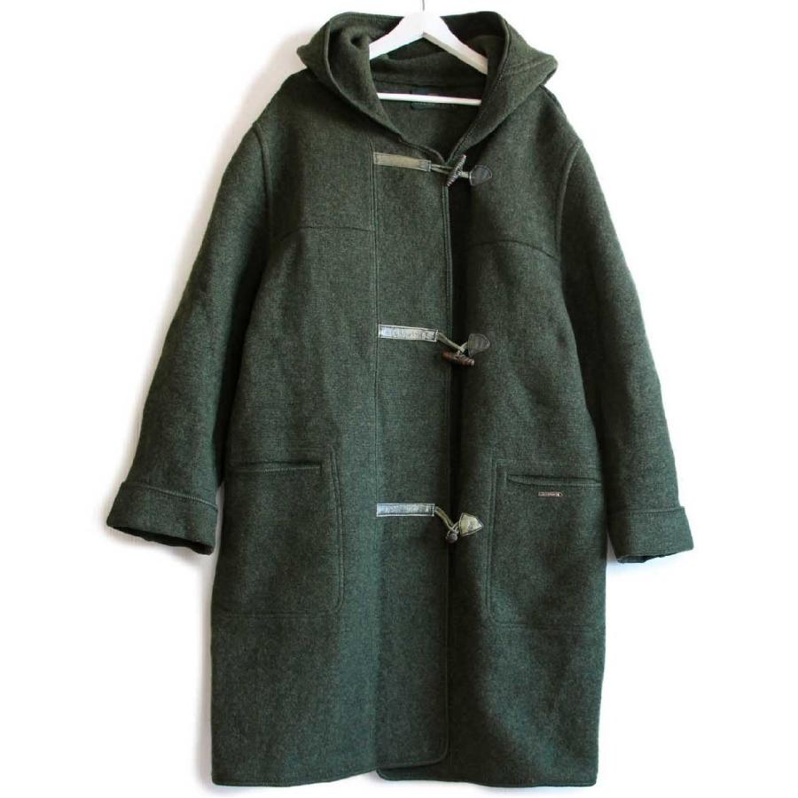 オーストリア製 GIESSWEIN チロリアン ボイルドウール ダッフルコート 