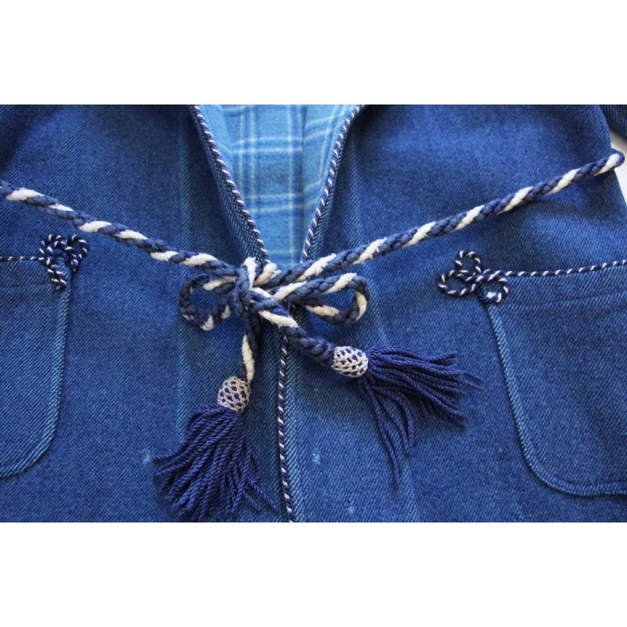 50s Bonnington ショールカラー スモーキング ウールガウン L 50s Bonnington ショールカラー スモーキング ウールガウン L