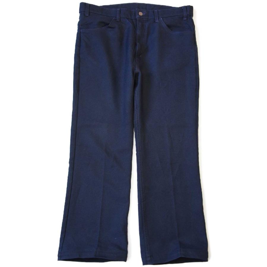 Levi's 90s USA製 Levi'sリーバイス 517 ポリエステルパンツ 紺