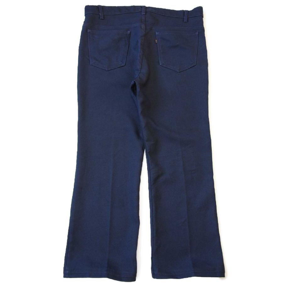 Levi's 90s USA製 Levi'sリーバイス 517 ポリエステルパンツ 紺 w38