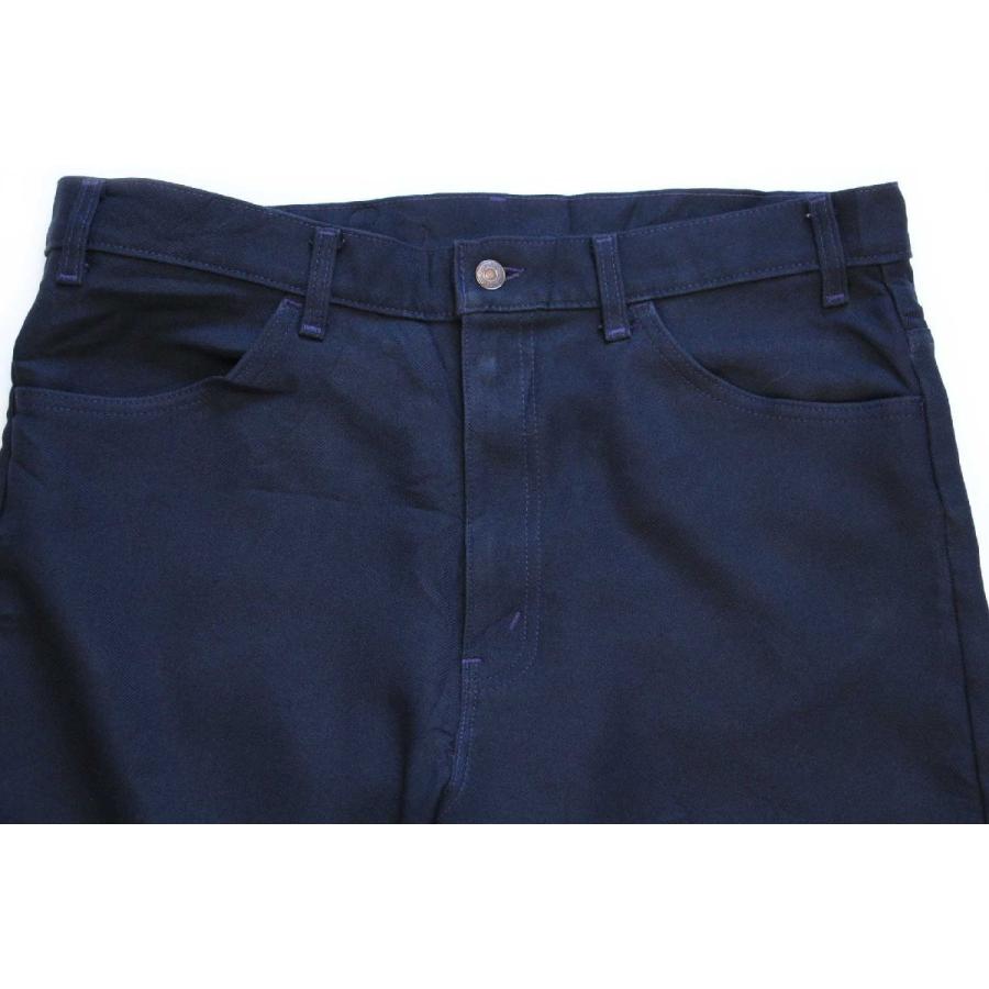 Levi's（リーバイス） 90s USA製 517 ポリエステルパンツ 紺 W38☆84