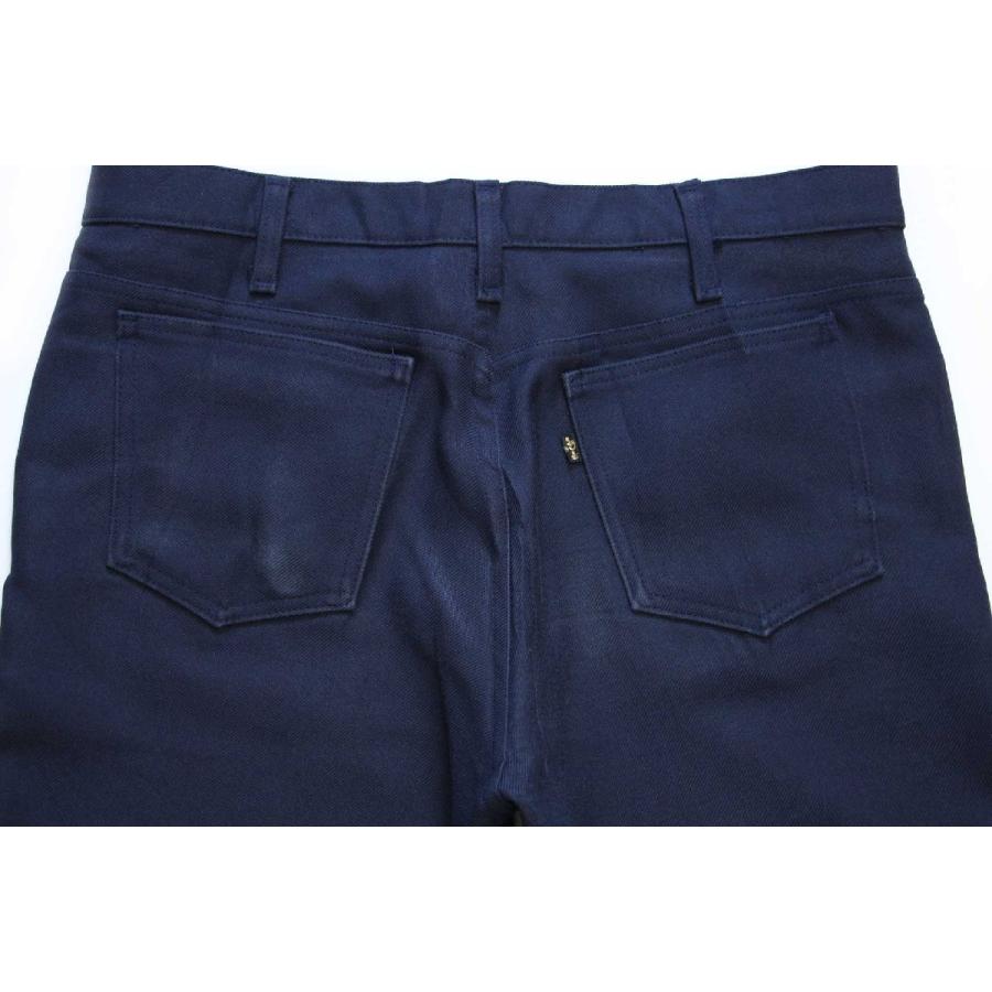 Levi's（リーバイス） 80s USA製 517 ポリエステルパンツ 紺 w36 L30