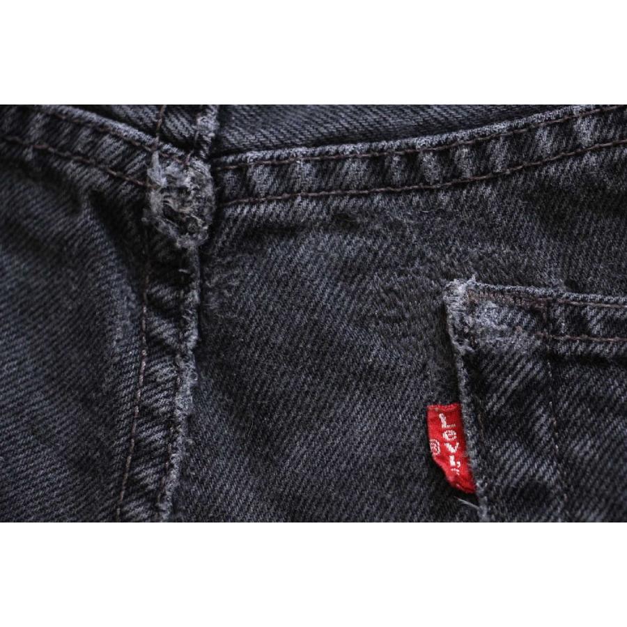 Levi's（リーバイス） 00s メキシコ製 505 ブリーチ飛び ブラック デニムパンツ W38 L32★SDP2500 オールド ...