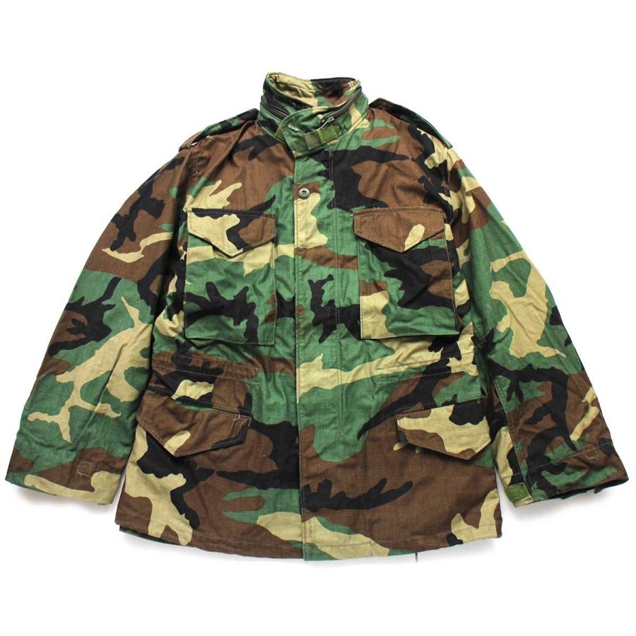 U.S. ARMY M65 フィールドジャケット ウッドランドカモ 90s 90s 米軍 U.S.ARMY ウッドランドカモ M-65 フィールドジャケット S-S