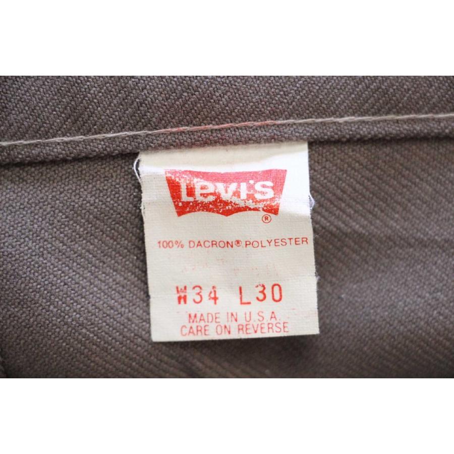 Levi's（リーバイス） 90s USA製 517 ポリエステルパンツ グレー