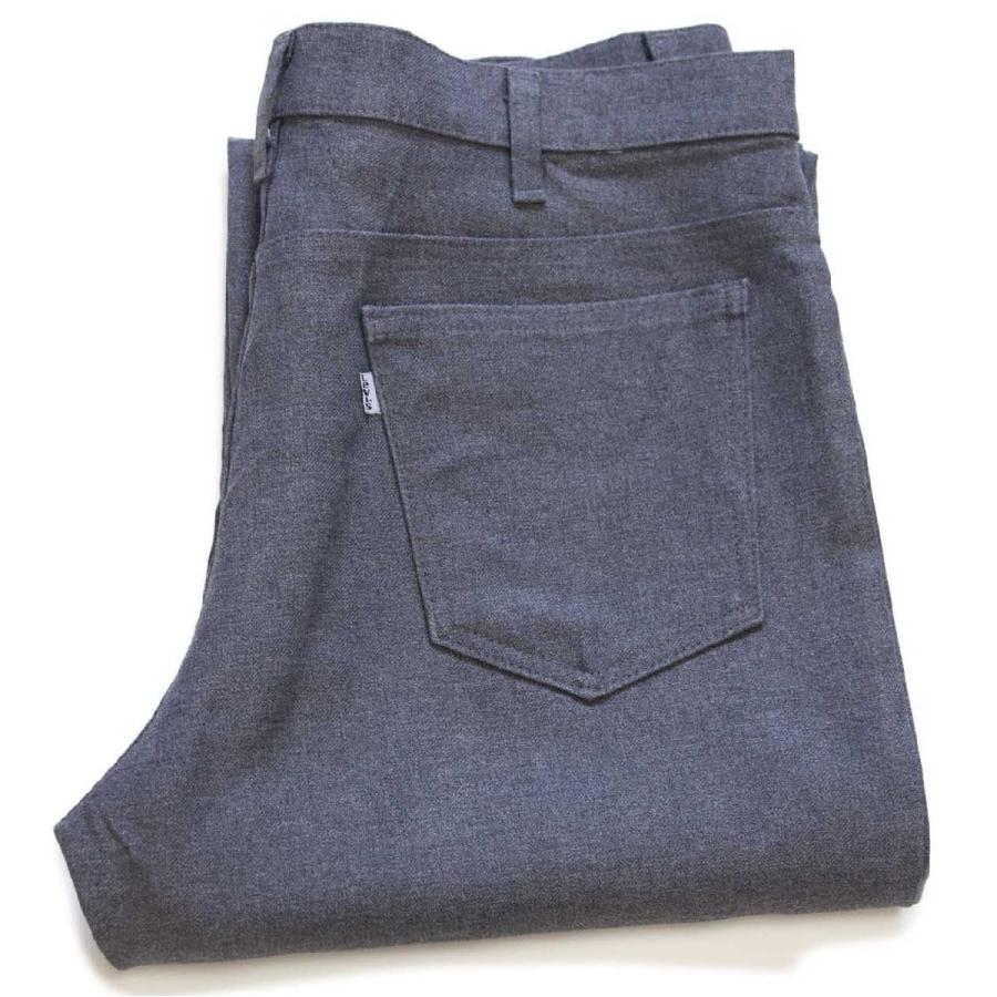 80s USA製 Levi'sリーバイス 517 ポリエステルパンツ 杢グレー w36 L30★113 スタプレ ブーツカット フレア ビンテージ カントリー Levi's（リーバイス） 80s USA製 517 ポリエステルパンツ 杢グレー w36