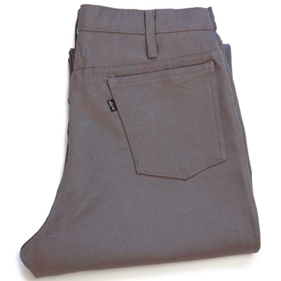 Levi's（リーバイス） 80s USA製 517 ポリエステルパンツ グレー