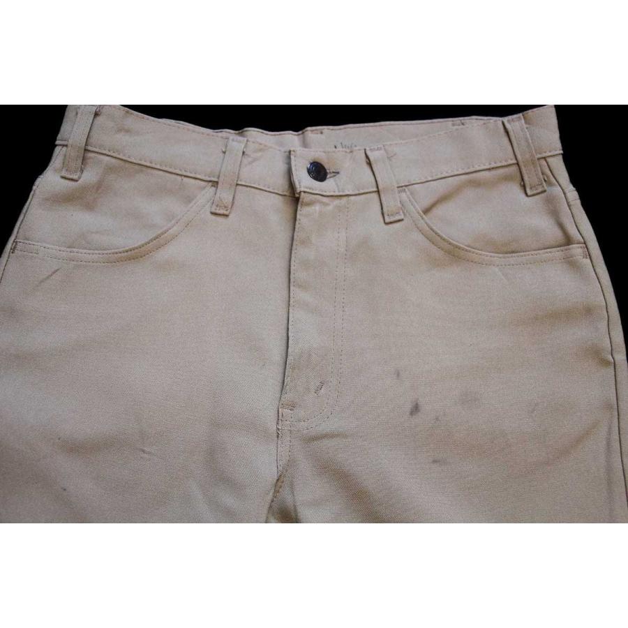 Levi's（リーバイス） 80s USA製 517 ポリエステルパンツ タン W32