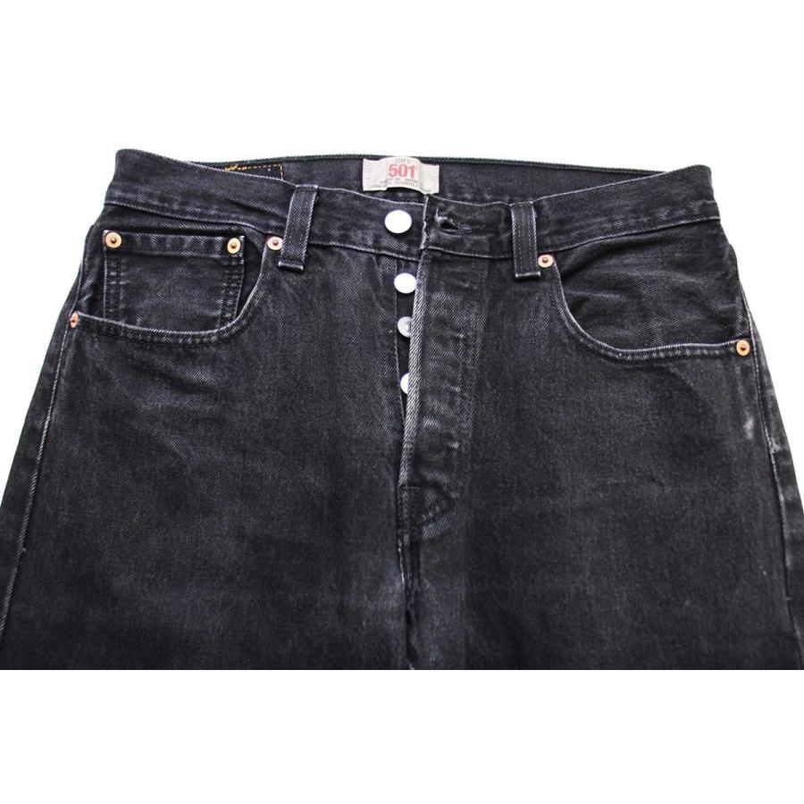 Levi's（リーバイス） 00s メキシコ製 501 ブラック デニムパンツ w31