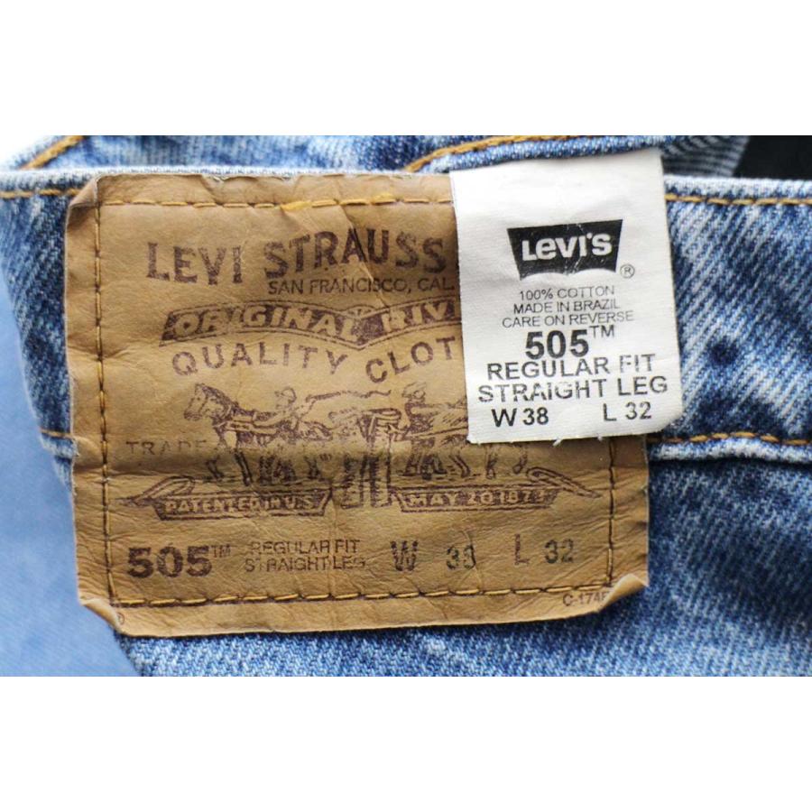 Levi's（リーバイス） 90s ブラジル製 505 デニムパンツ W38 L32