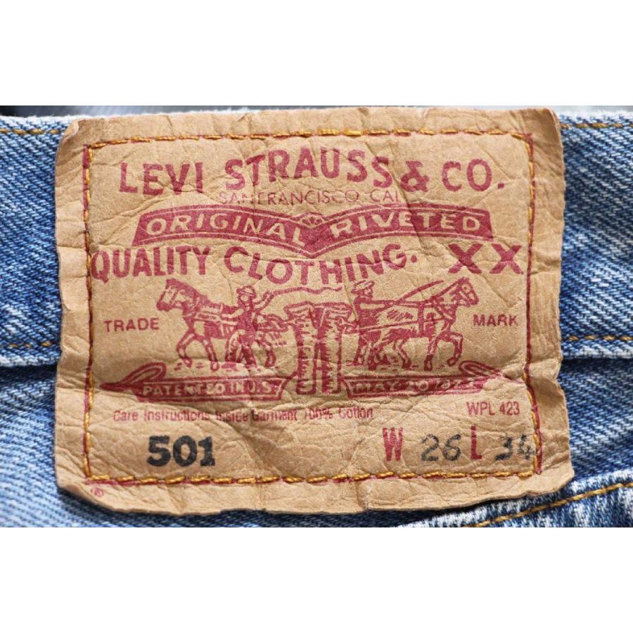 Levi's 90s トルコ製 Levi'sリーバイス 501 デニムパンツ w26☆108