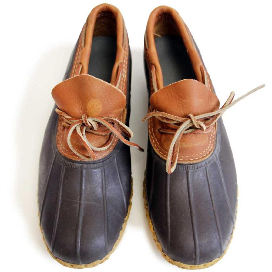 L.L.Bean（エルエルビーン） USA製 ビーンブーツ ラバーモカシン タン