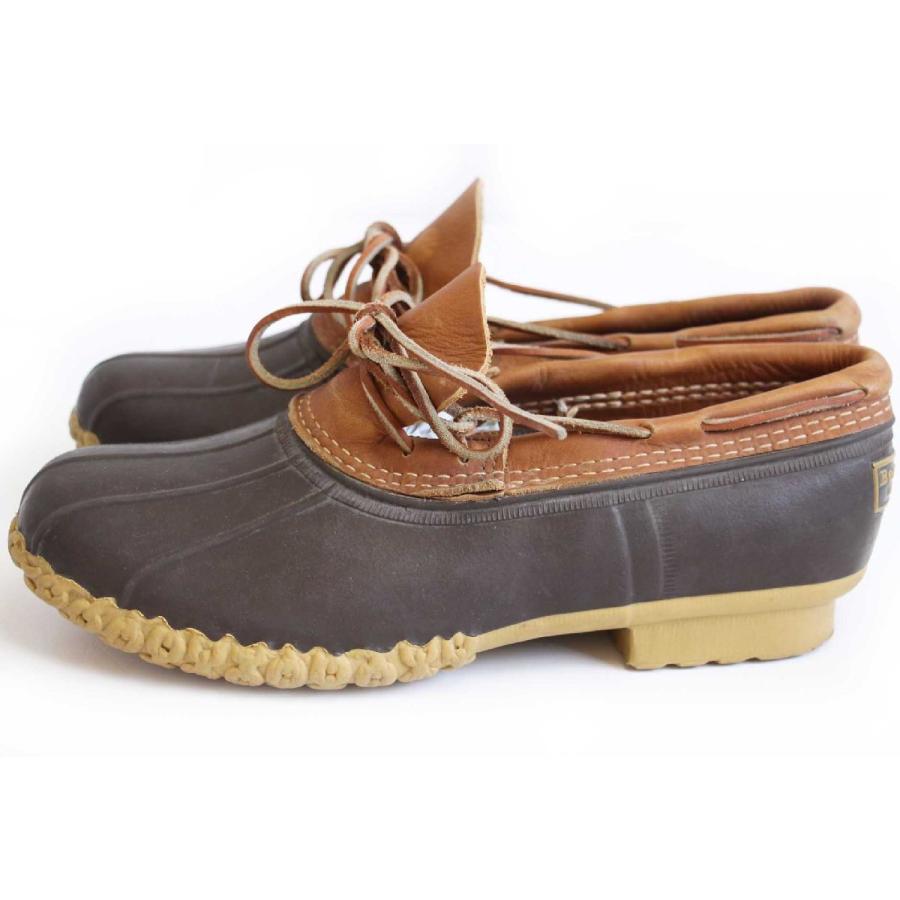 L.L.Bean（エルエルビーン） USA製 ビーンブーツ ラバーモカシン タン