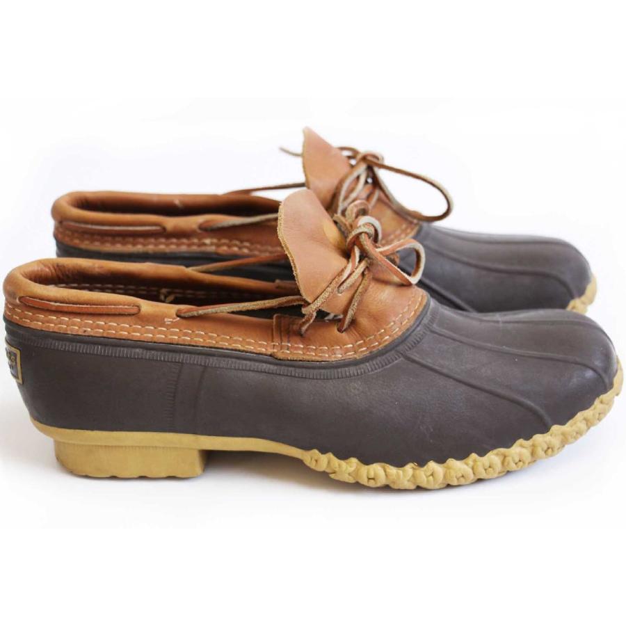 L.L.Bean（エルエルビーン） USA製 ビーンブーツ ラバーモカシン タン