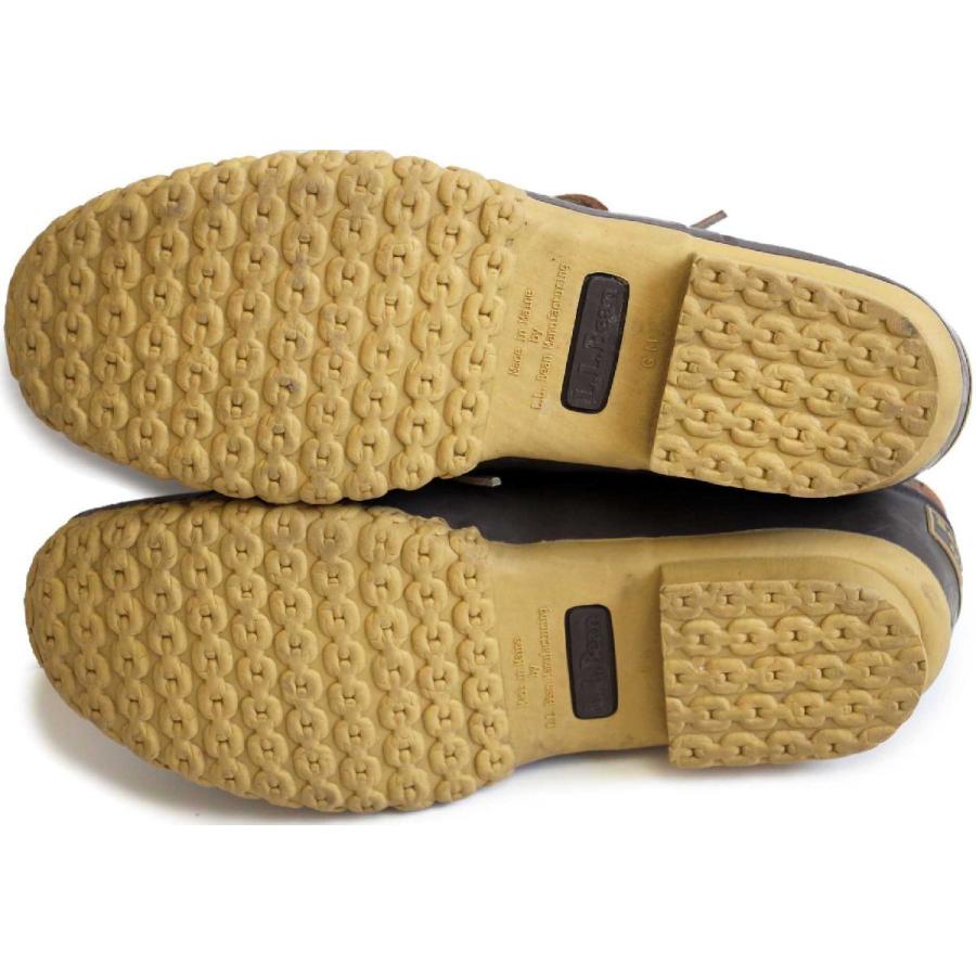 L.L.Bean（エルエルビーン） USA製 ビーンブーツ ラバーモカシン タン
