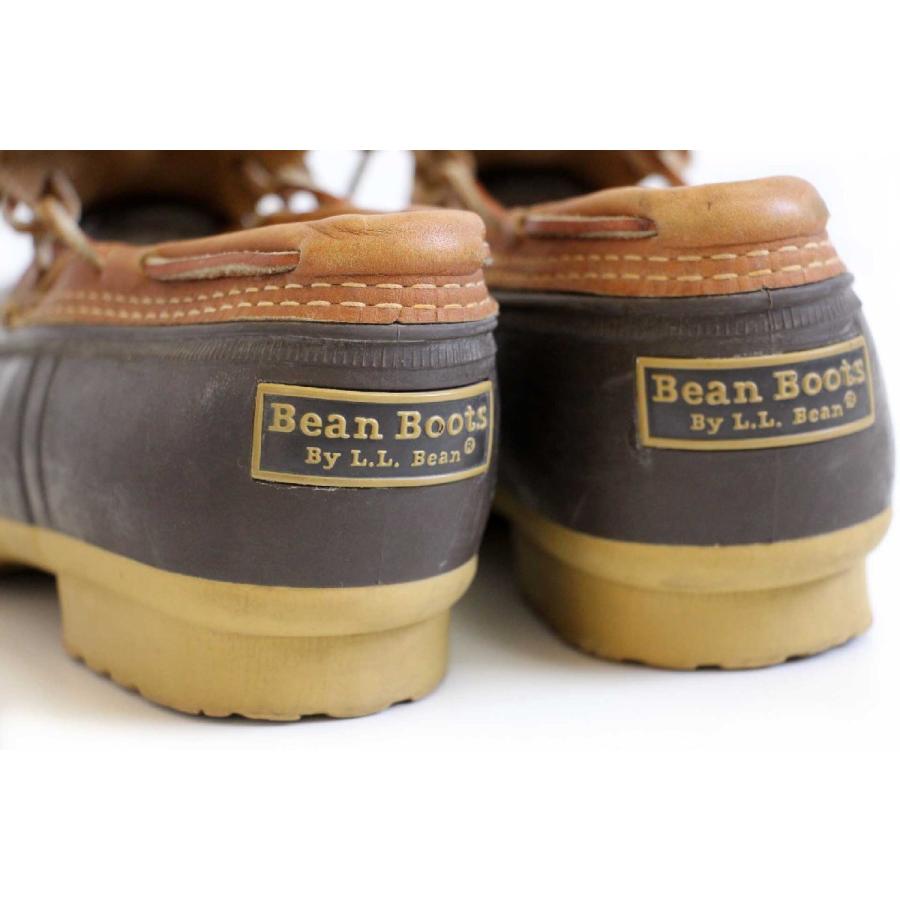 L.L.Bean（エルエルビーン） USA製 ビーンブーツ ラバーモカシン タン