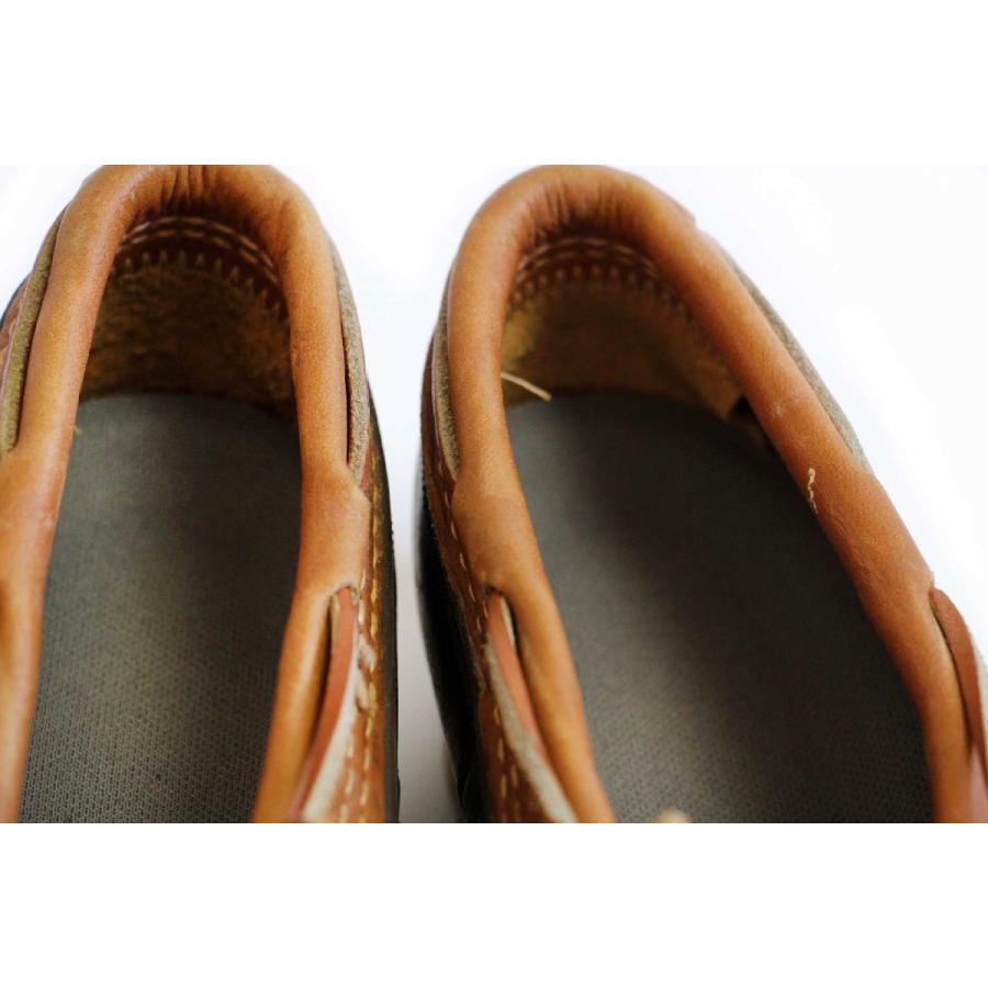 L.L.Bean（エルエルビーン） USA製 ビーンブーツ ラバーモカシン タン
