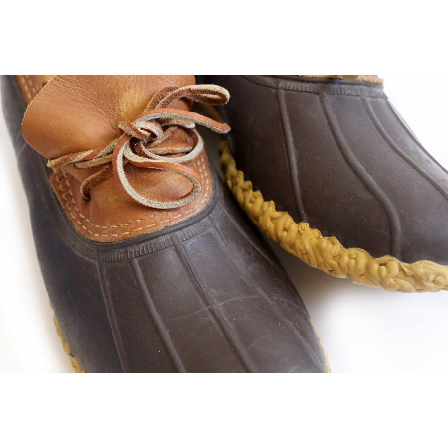 L.L.Bean（エルエルビーン） USA製 ビーンブーツ ラバーモカシン タン