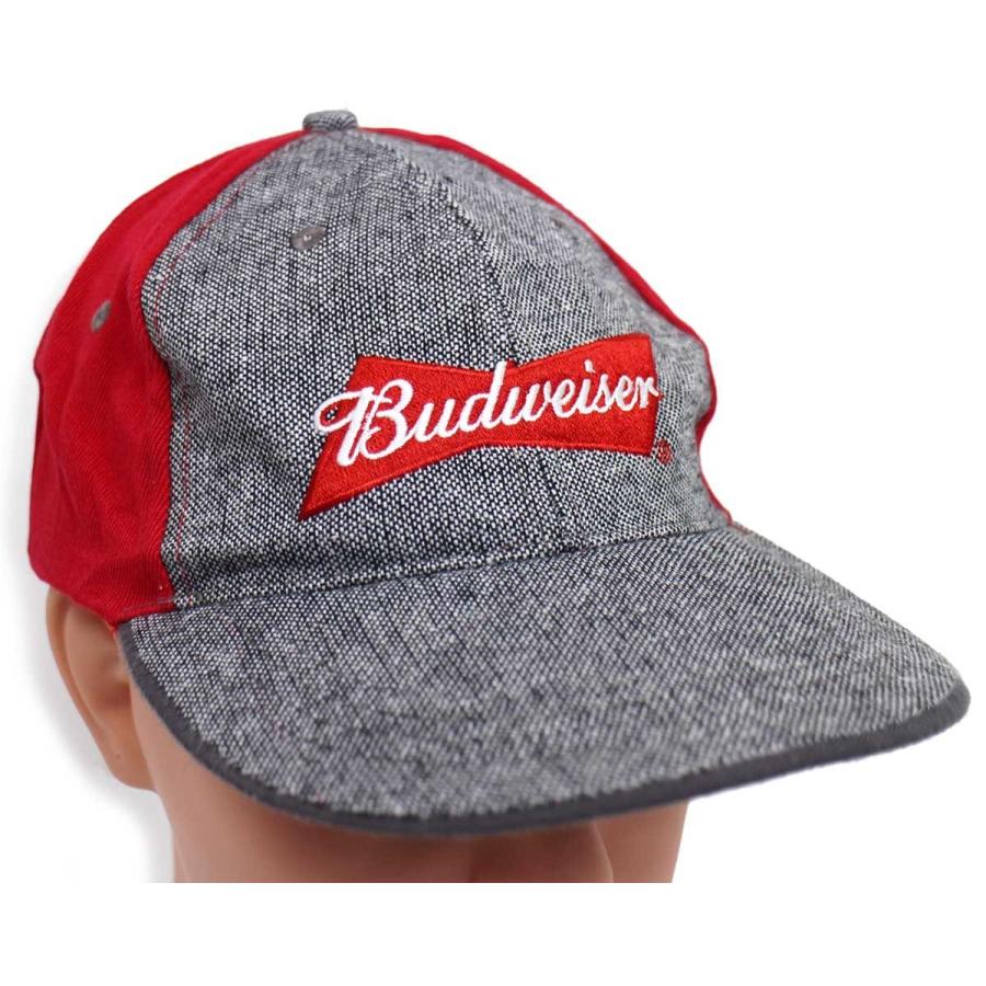 Budweiserバドワイザー ロゴ刺繍 ツートン 切り替え アクリル Budweiserバドワイザー ロゴ刺繍 ツートン 切り替え アクリル
