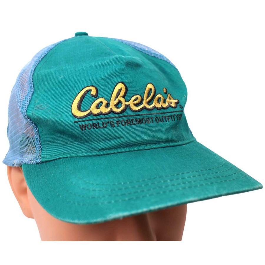 90s Cabela'sカベラス WORLD'S FOREMOST OUTFITTER ロゴ刺繍 90s Cabela'sカベラス WORLD'S FOREMOST OUTFITTER ロゴ刺繍