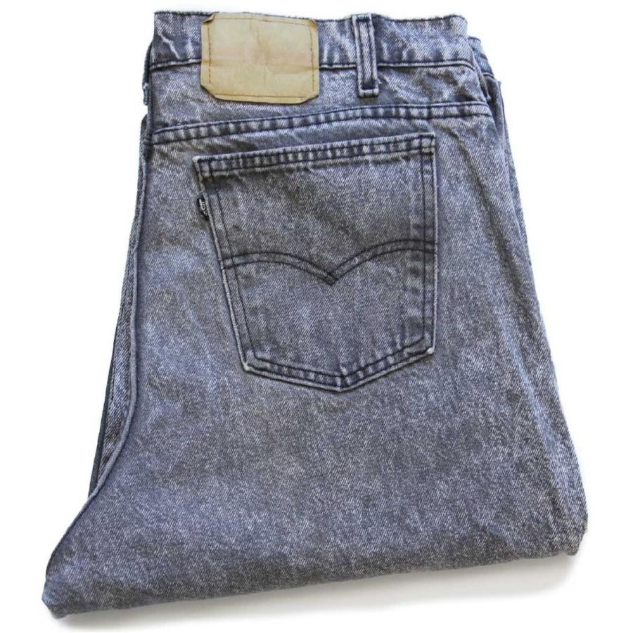 90's Levi's デニム 550 USA製 W36 ケミカルウォッシュ POST JUNK / 90's LEVI'S 501 USA製 ケミカルウォッシュ デニム