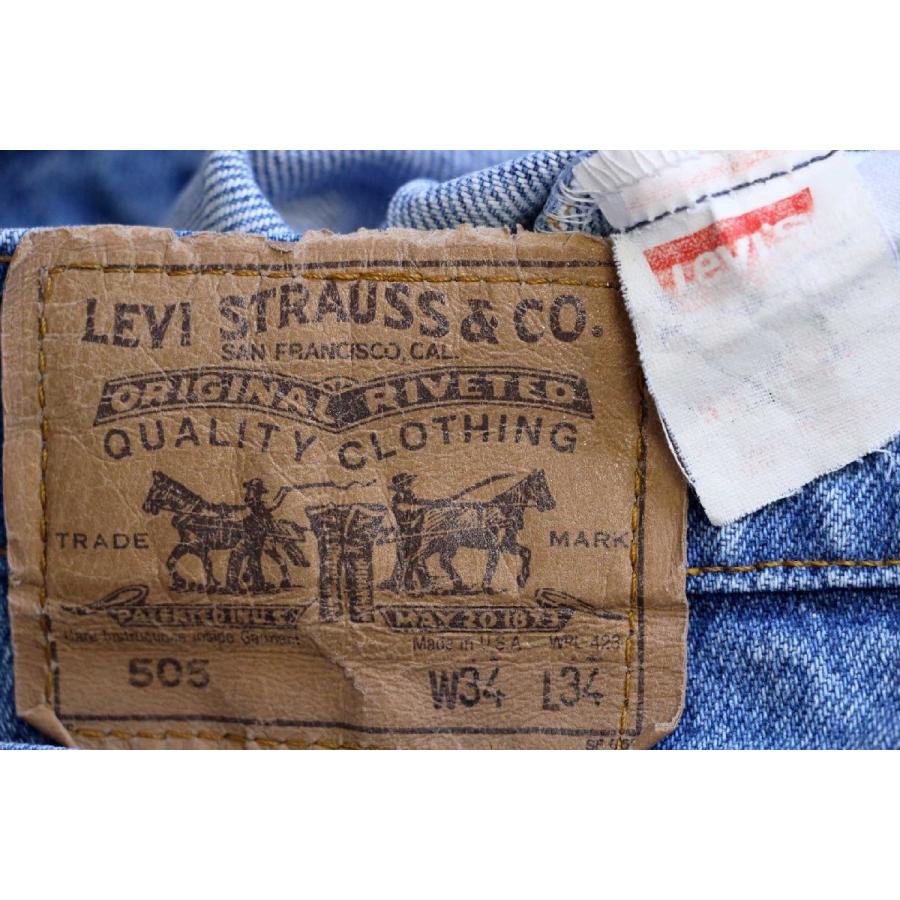 Levi's（リーバイス） 90s USA製 505 デニムパンツ W34 L34☆139